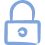 icon cofidencialidad azul