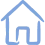 icon espacio seguro azul